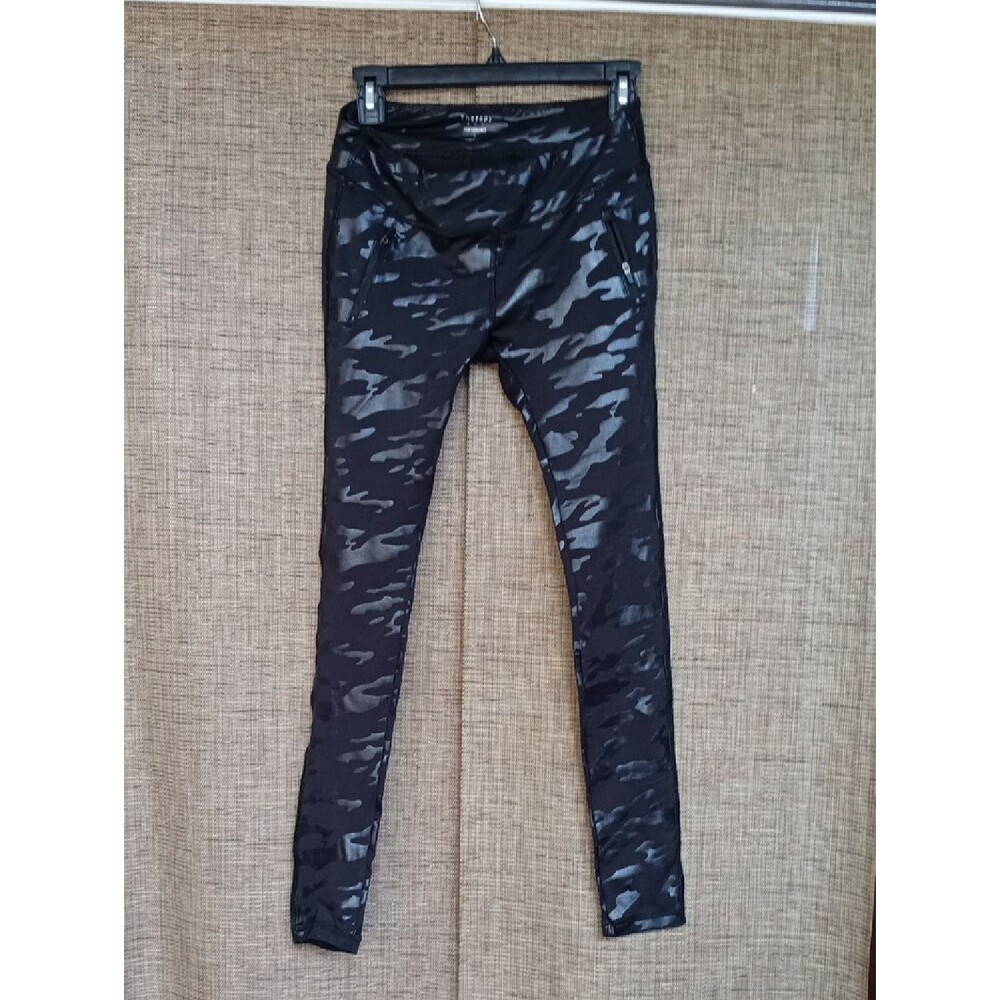 therapy Black Camo Stretch Jeggings